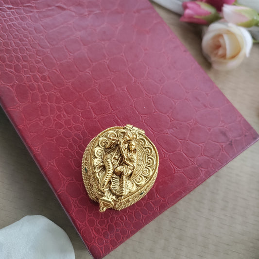 Radhakrishna design sindoor box