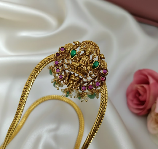 Floral lakshmi antique armlet/Vanki/Bajuband