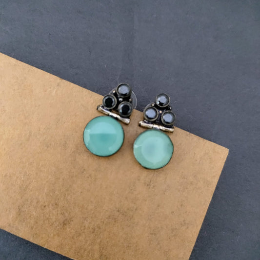 Stone earring