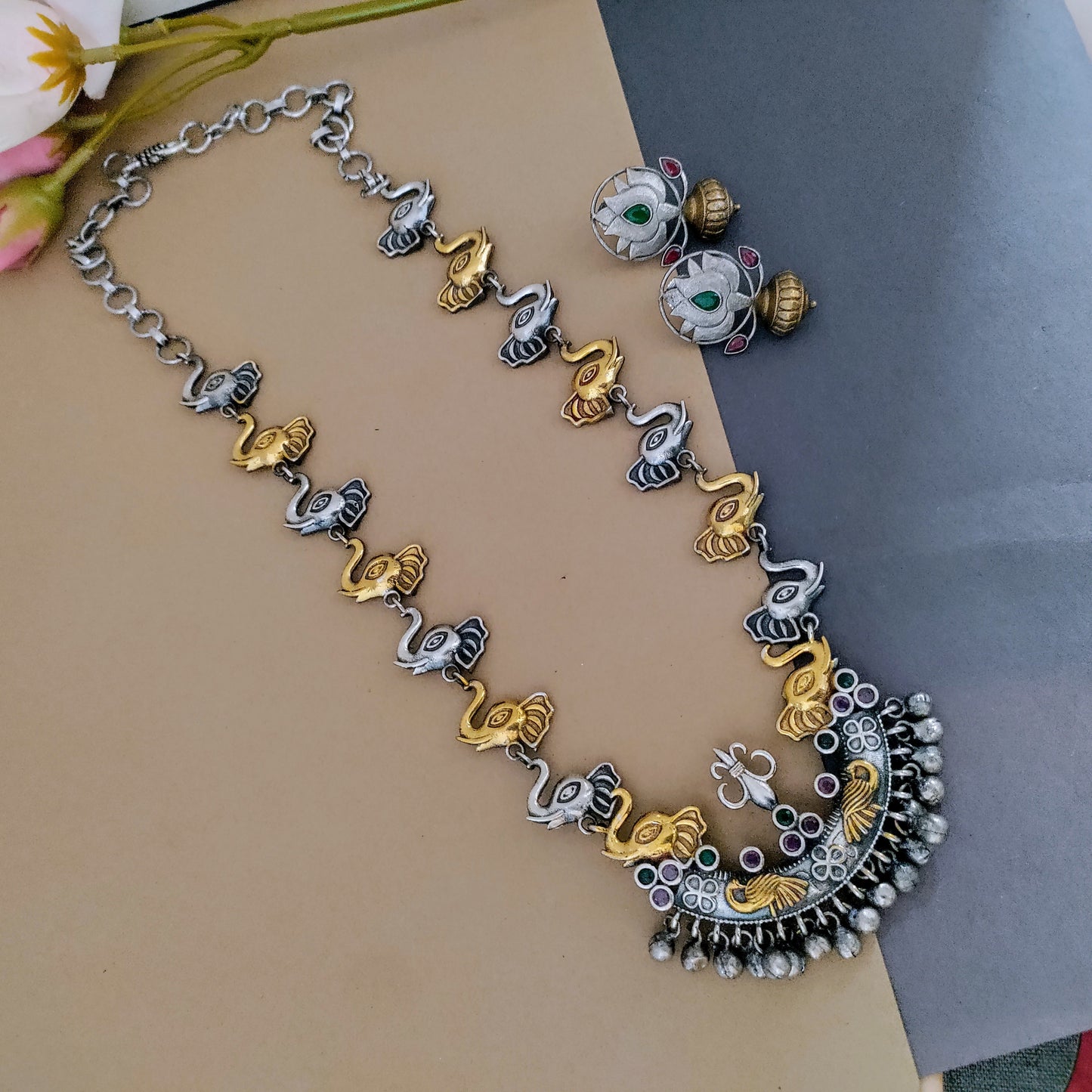 Dualtone elephant sla long chain set