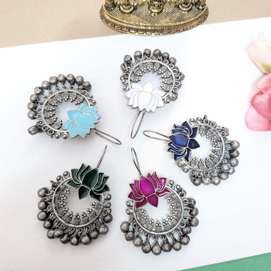 Lotus Hook Earing