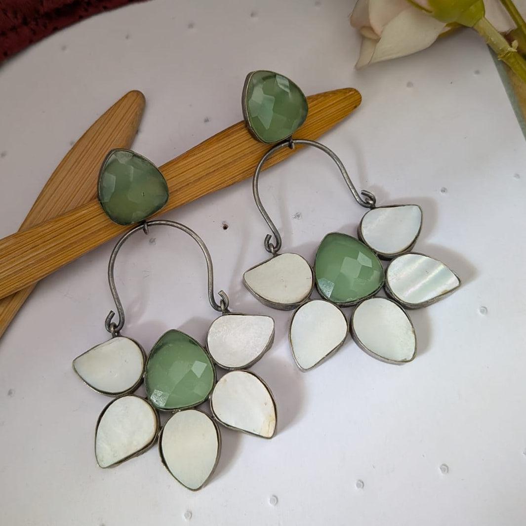 Full Bloom Petal Dangler Earring