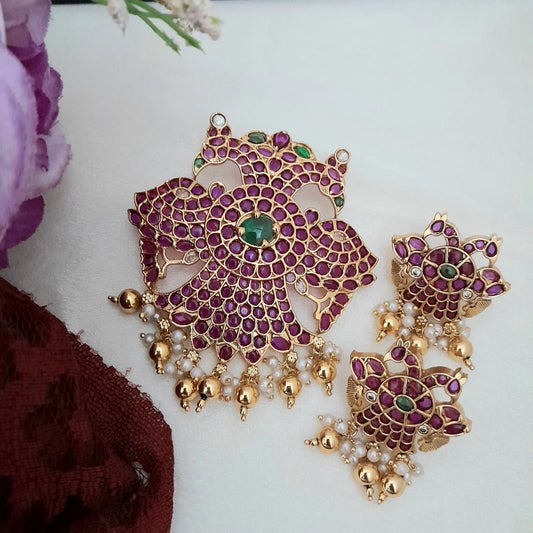 Kemp Garuda pendant with earirng - Big size