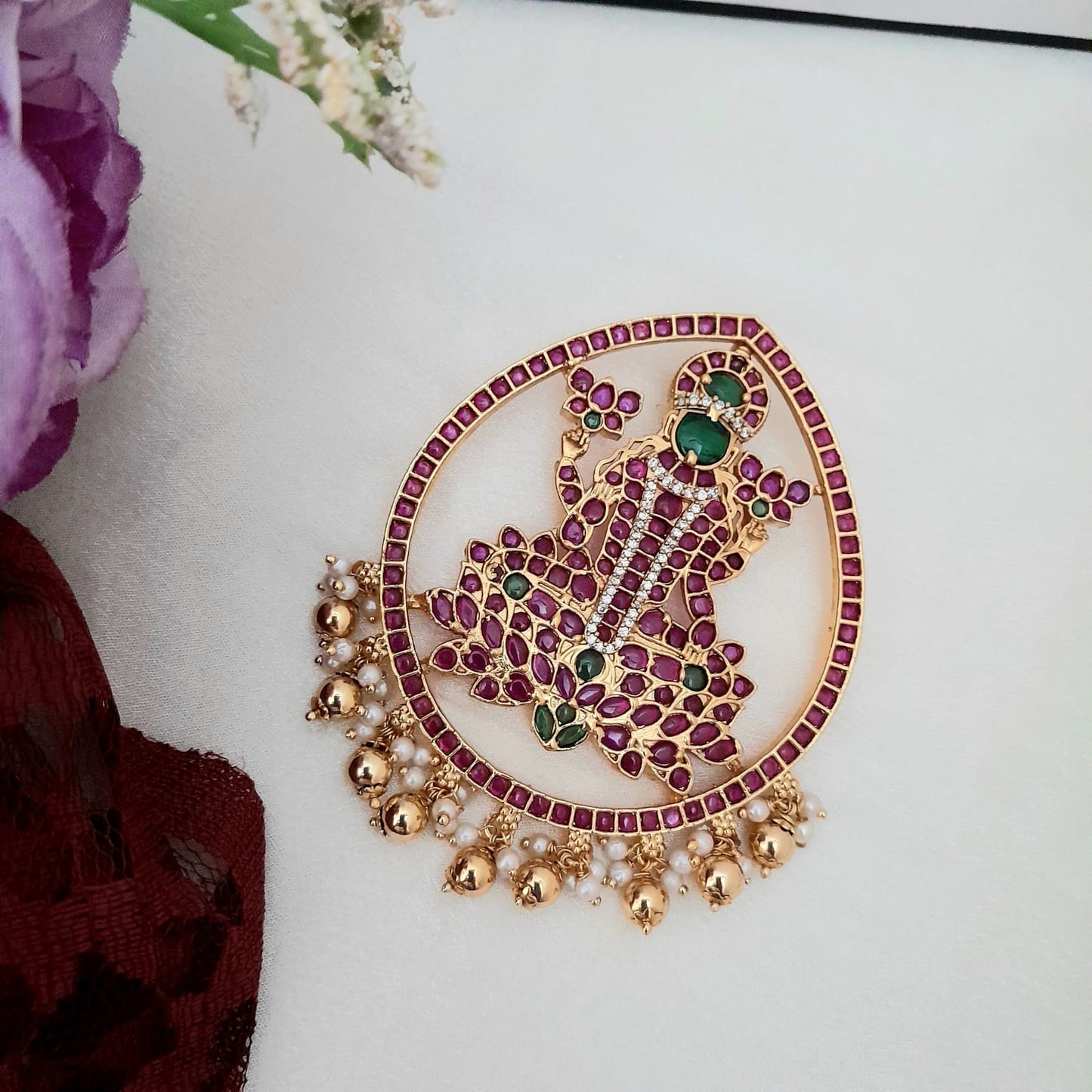 Deity pendant Kemp Stone - Big size