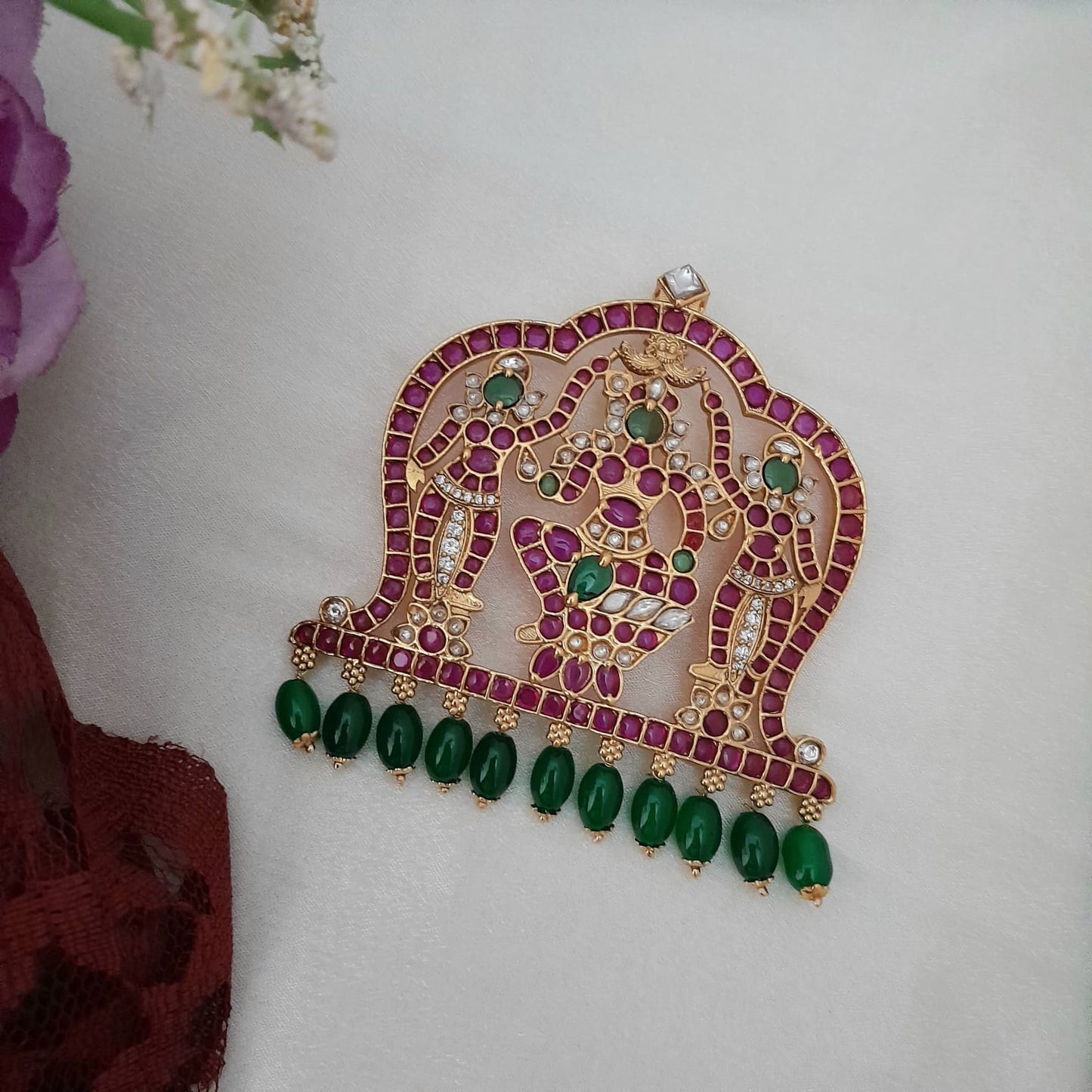 Deity pendant Kemp Stone - Big size