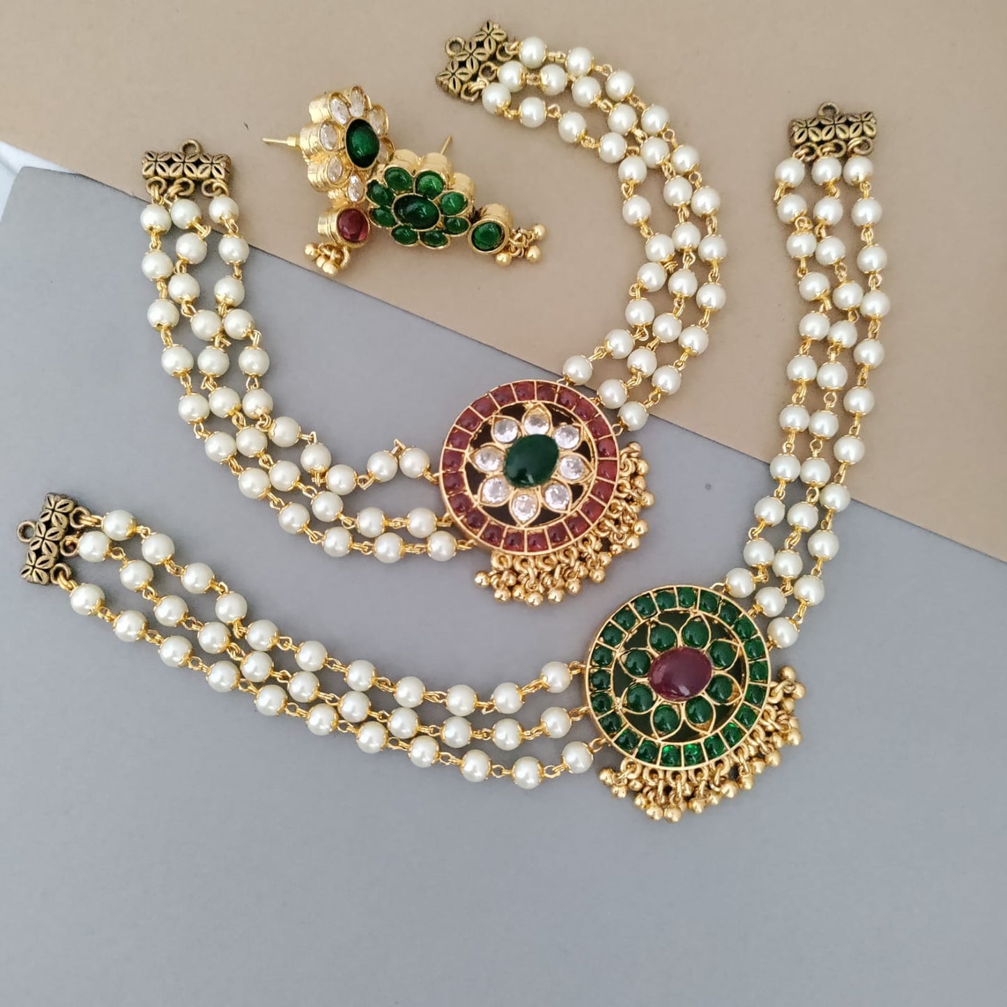 Round 3line layer chocker set