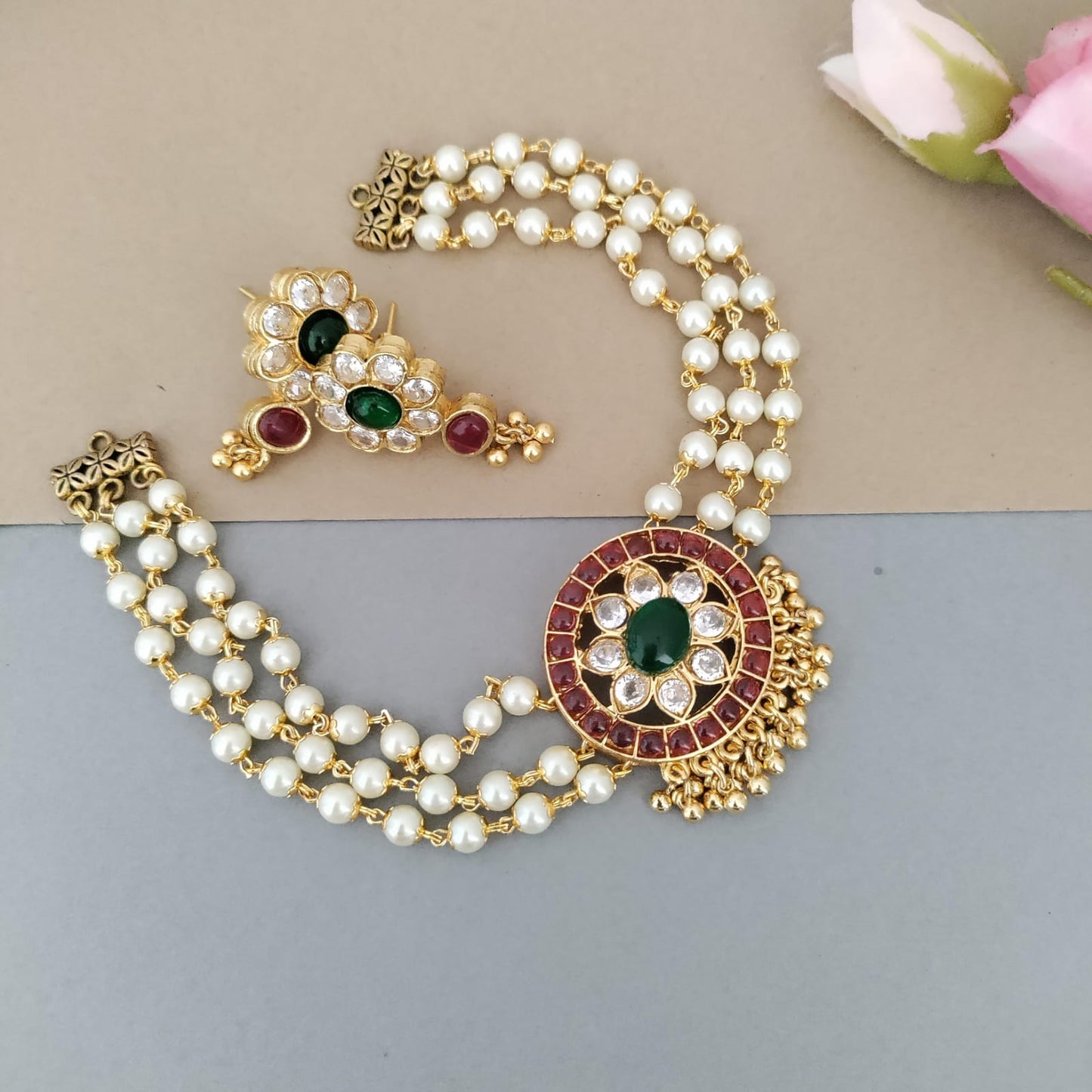Round 3line layer chocker set