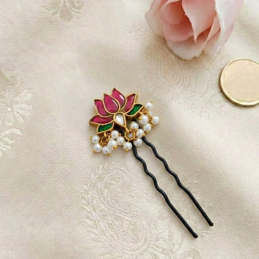Lotus Hair pin