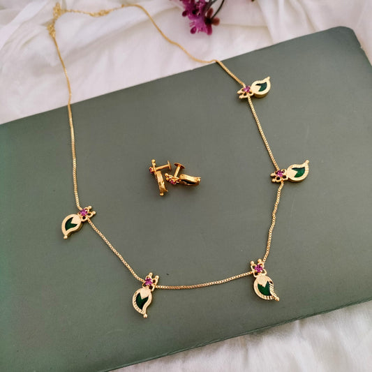Slim Palaka invisible mango set - Kerala design