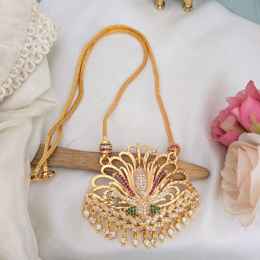Pendant Chain - Microplated- Kerala design
