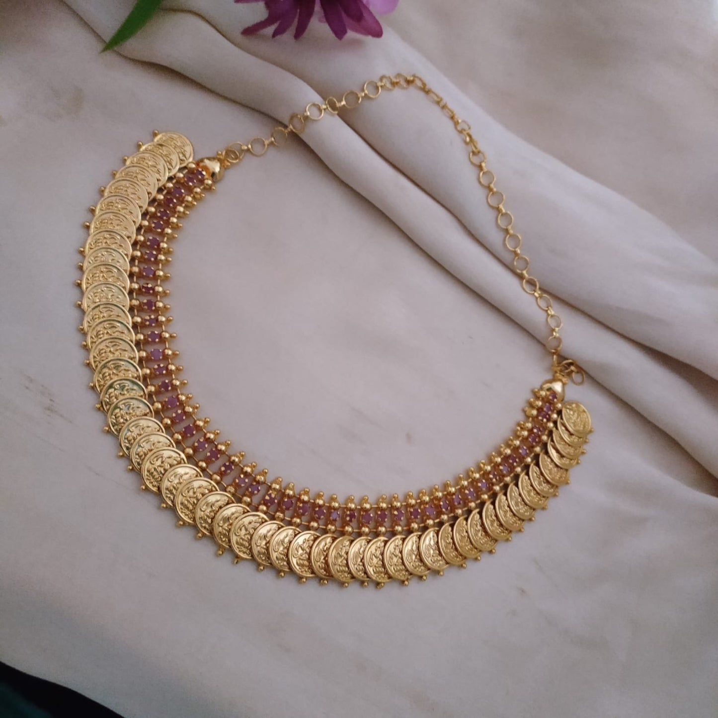 Kasu Coin mala necklace