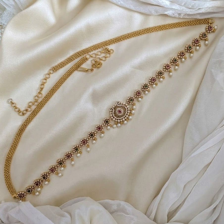 Golden floral design Hipbelt