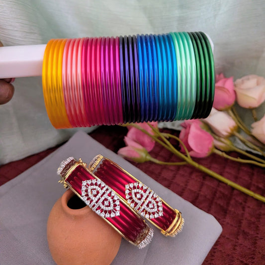 Viral Changeable 10 in 1 CZ bangle