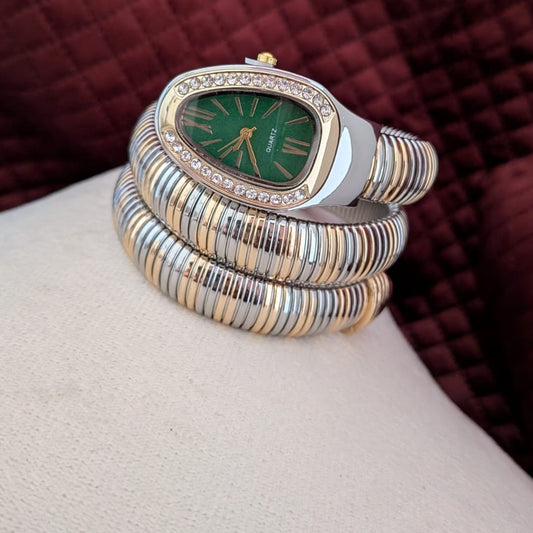 Spiral AD  stone watch