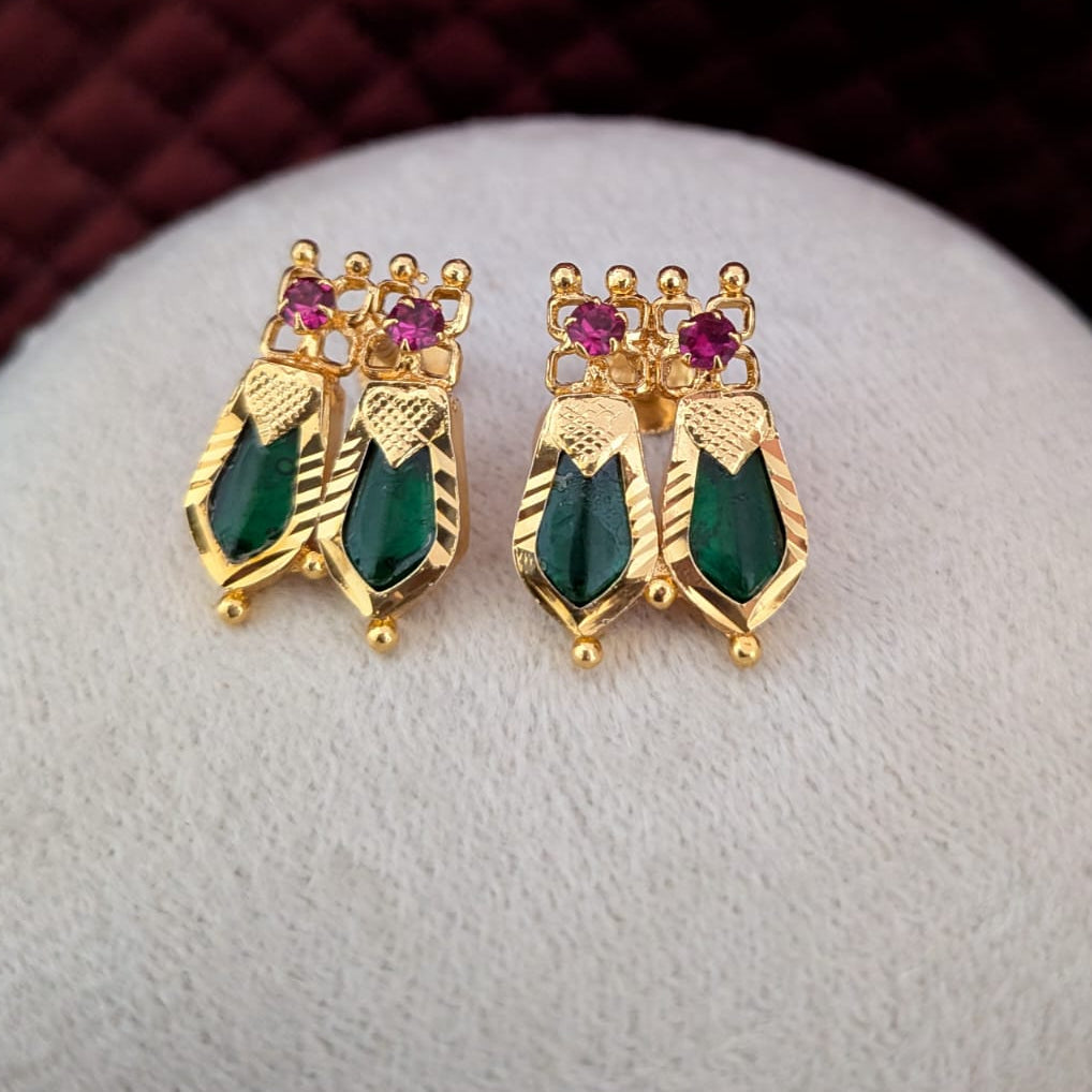 Kerala Microplated Nagapada Stud