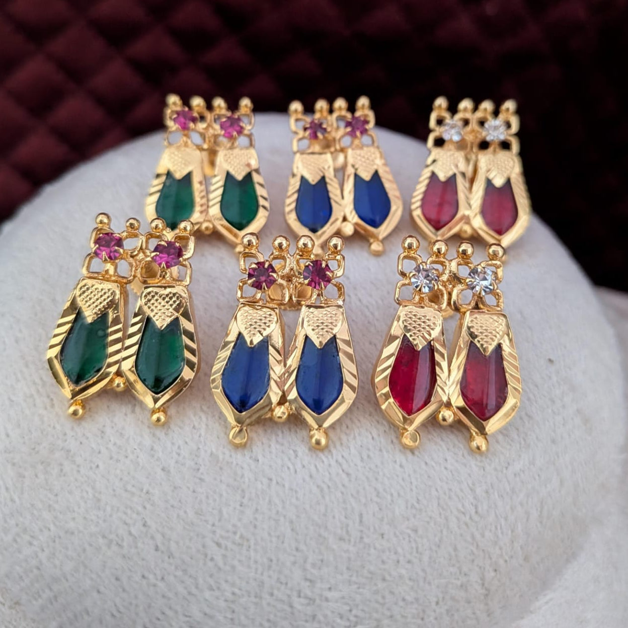 Kerala Microplated Nagapada Stud