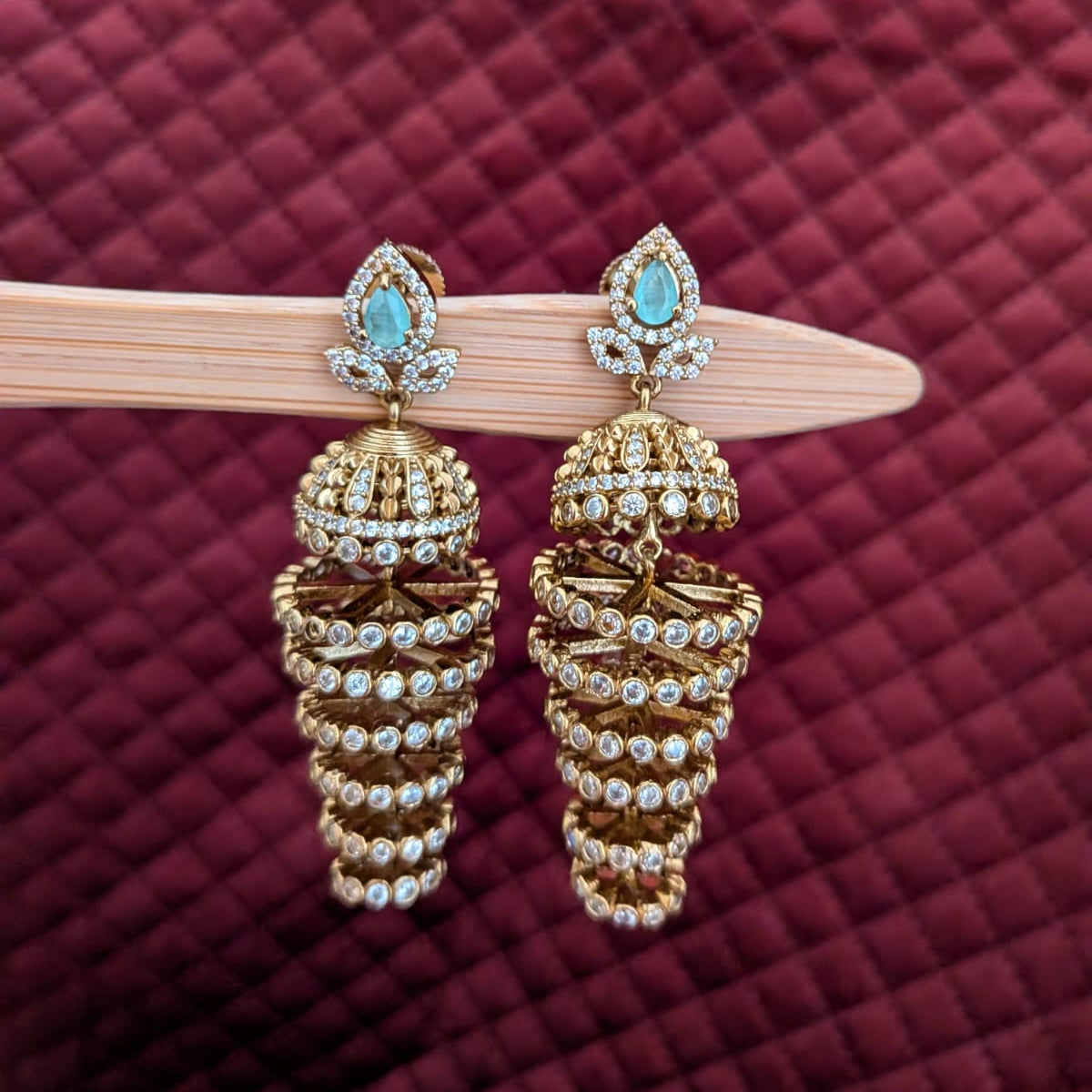 Spiral light blue Jumkha