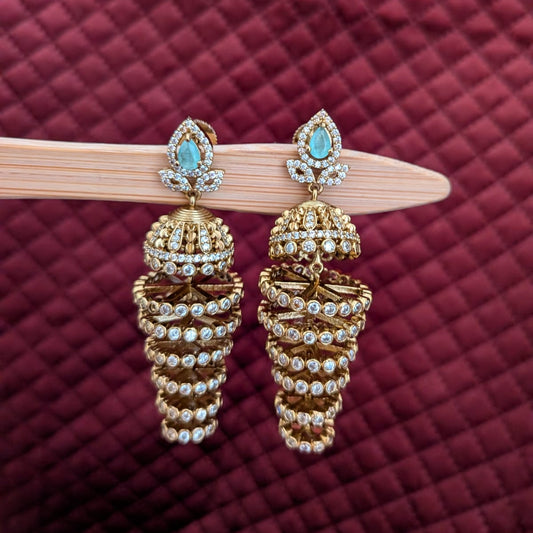 Spiral light blue Jumkha
