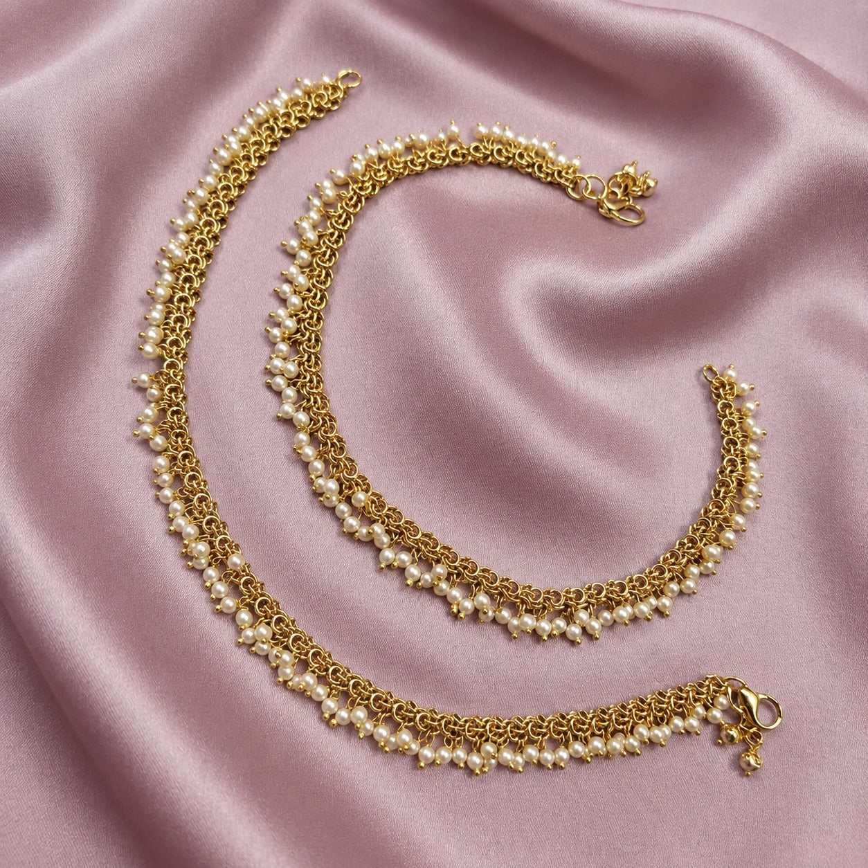 pearl anklet