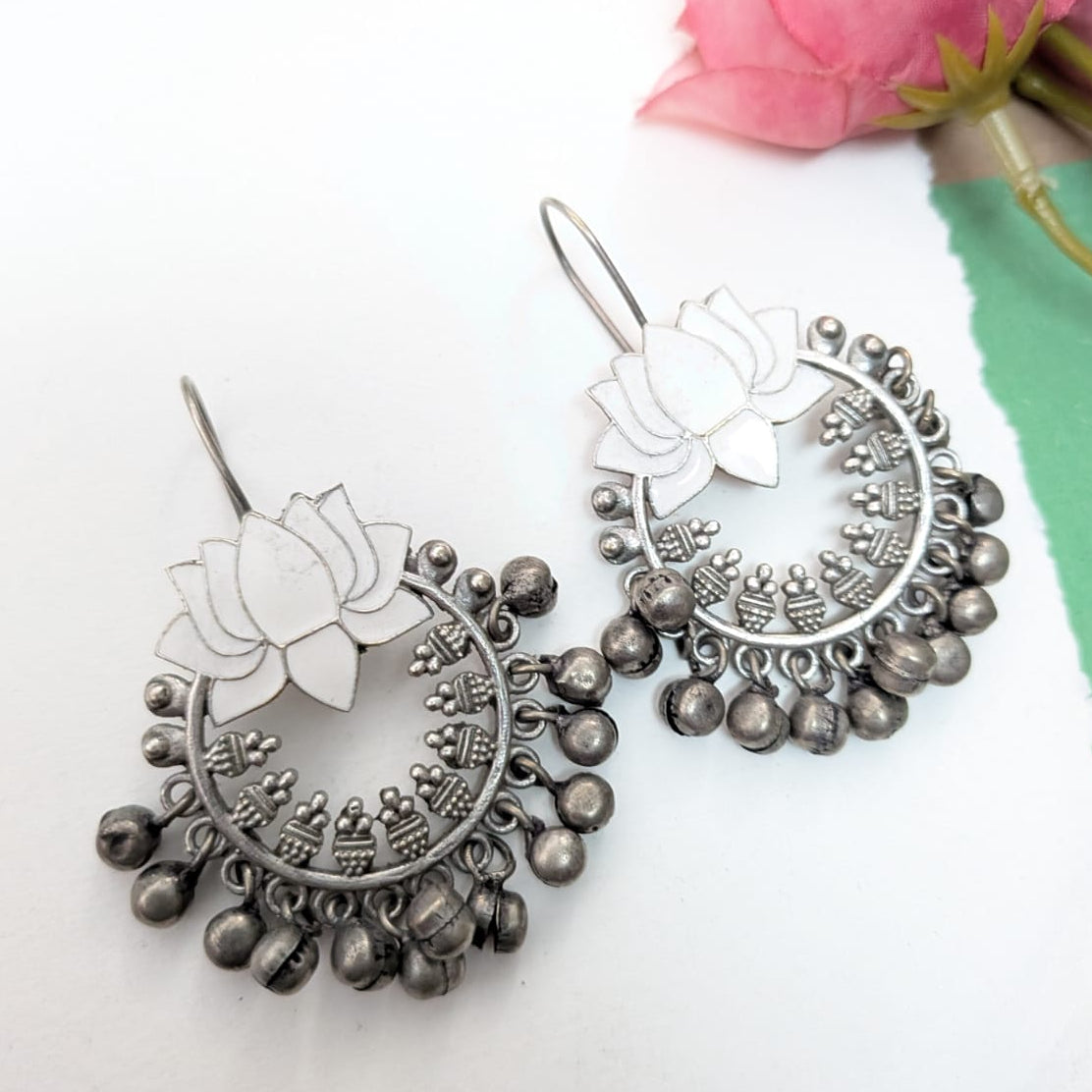Lotus Hook Earing