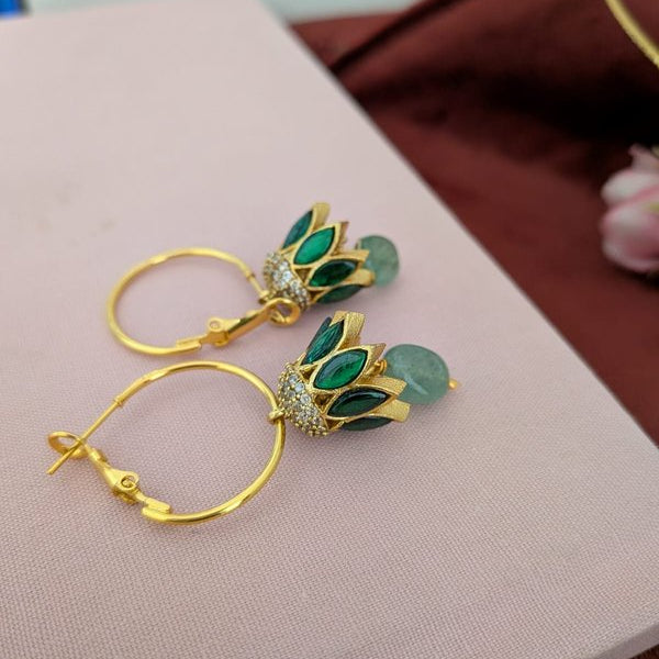 Judau Green Stone Earring