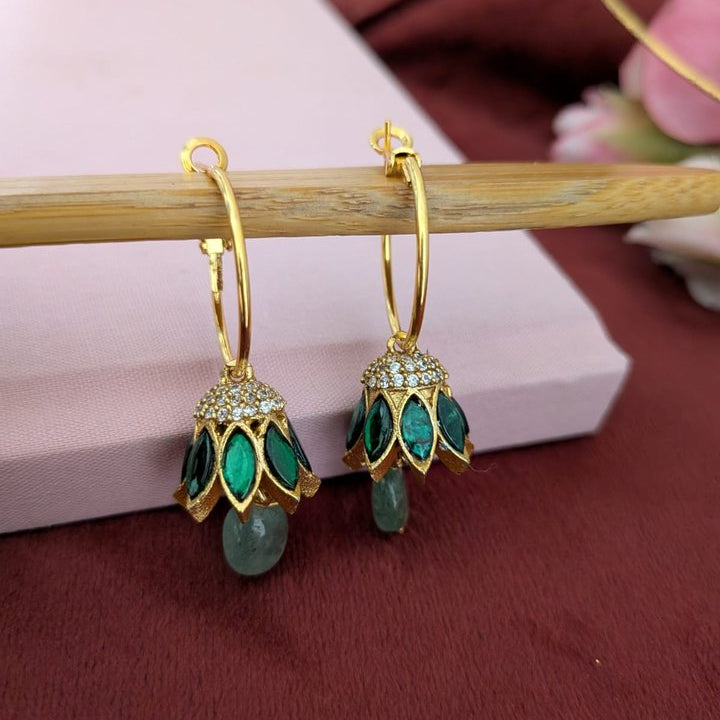 Judau Green Stone Earring
