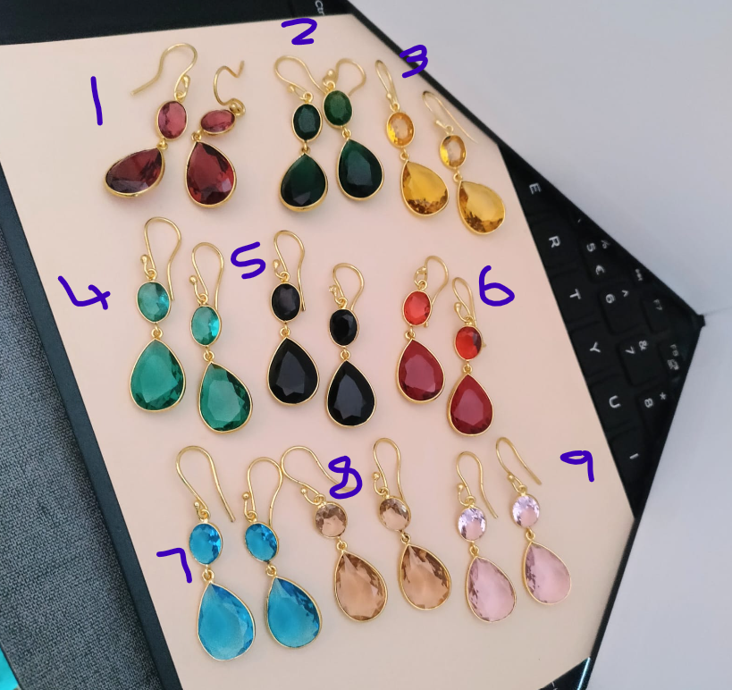 Golden drop stone 2 layer with hook