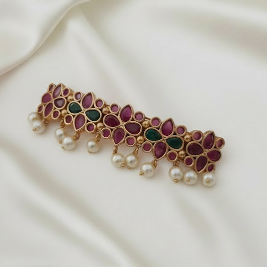 Kemp stone hair clip