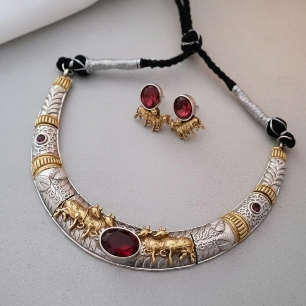 Cow dualtone hasuli set