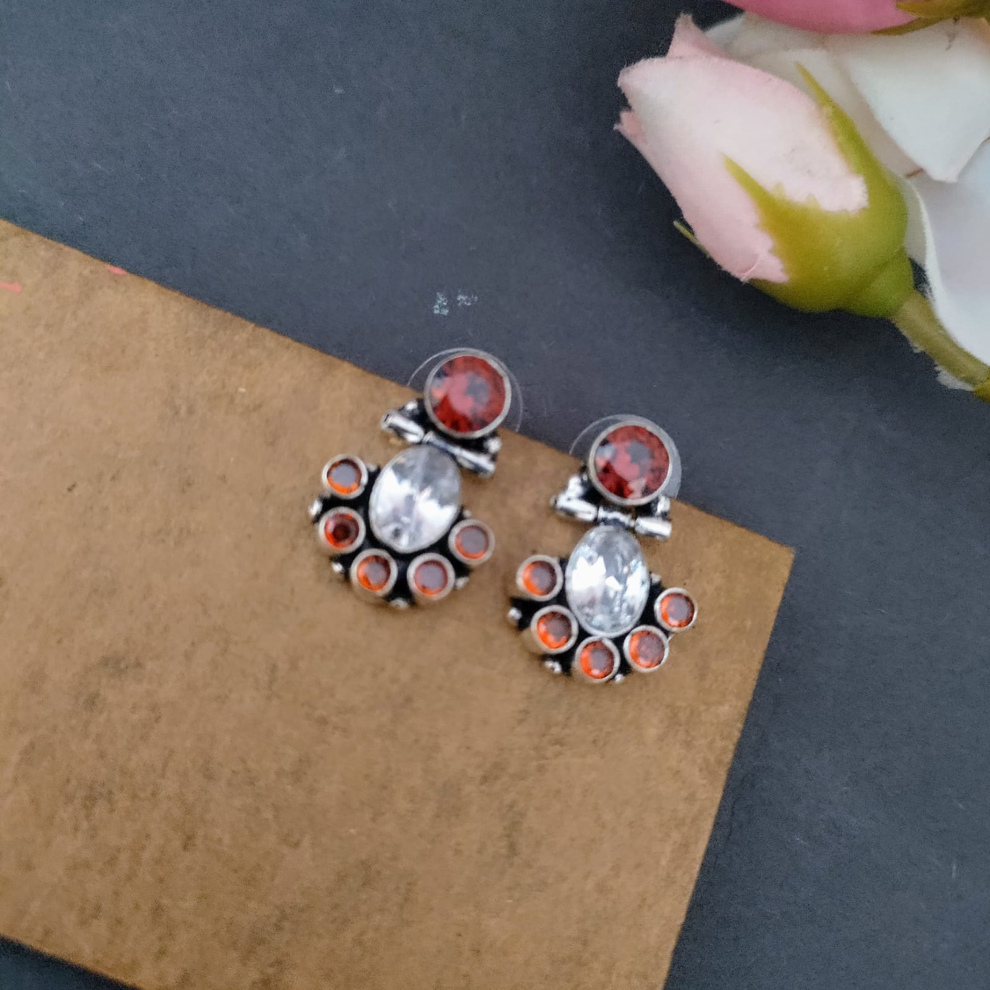 Stone earring Dangler