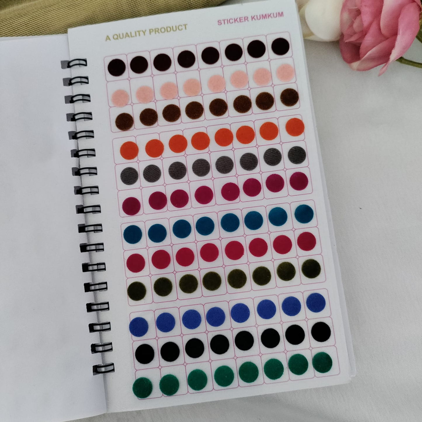 Navya 960 Bindi Spiral booklet