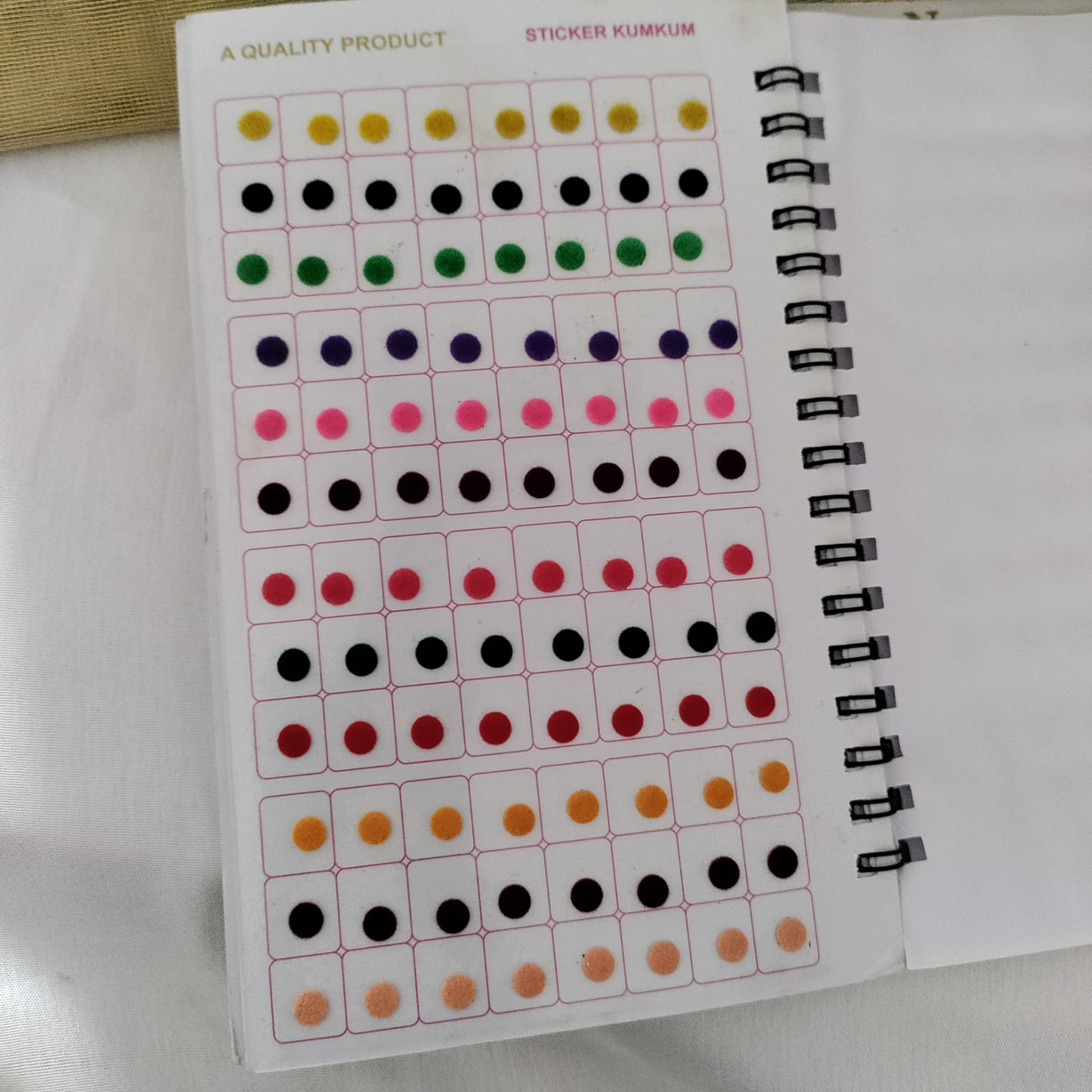 Navya 960 Bindi Spiral booklet