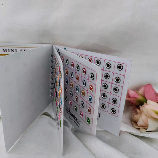 120 pcs Stone Bindi Spiral booklet - Size 9