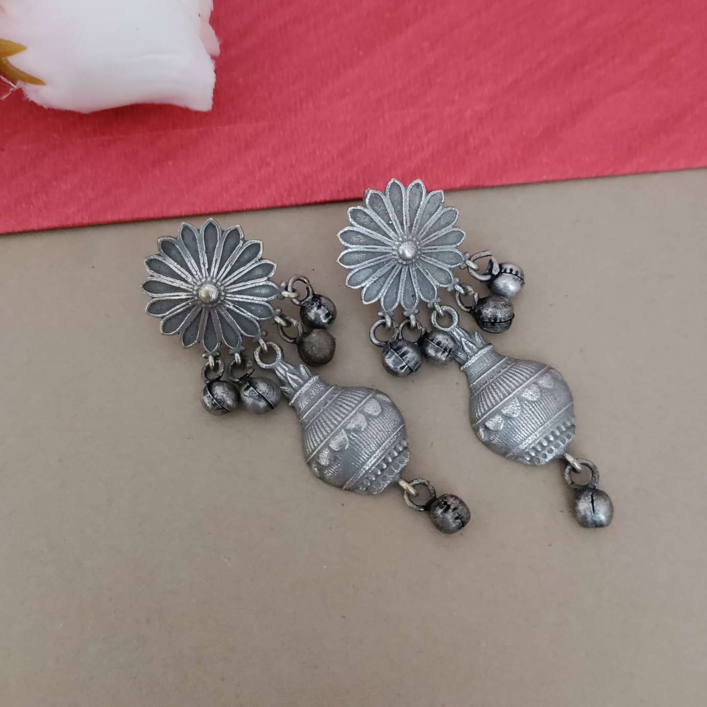 Flower sla earring