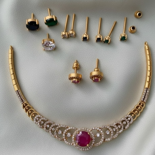 Ad changeable necklace set