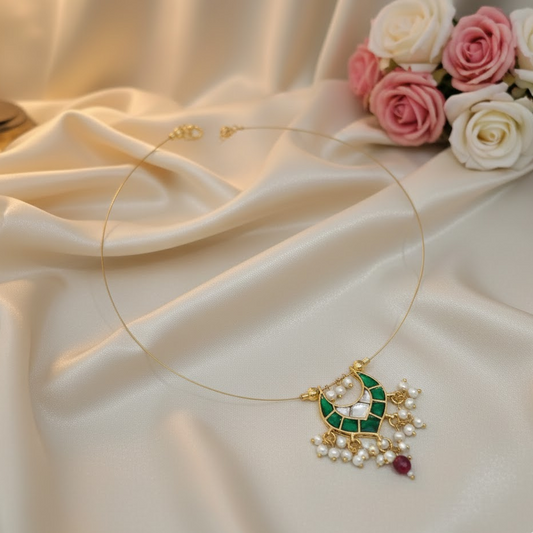 Gorgeous Invisible  necklace set