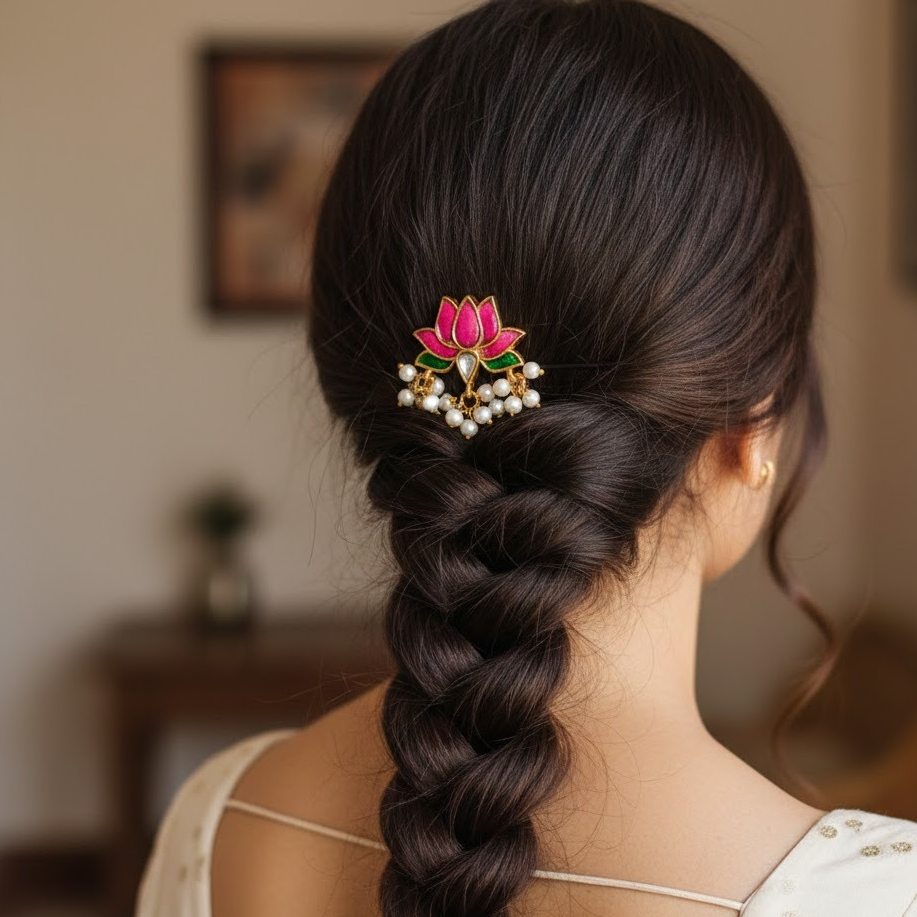 Lotus Hair pin