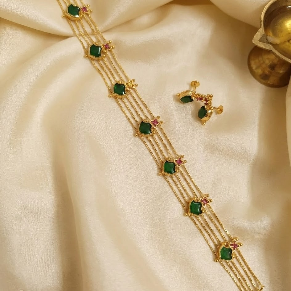 Choker - Palakka green