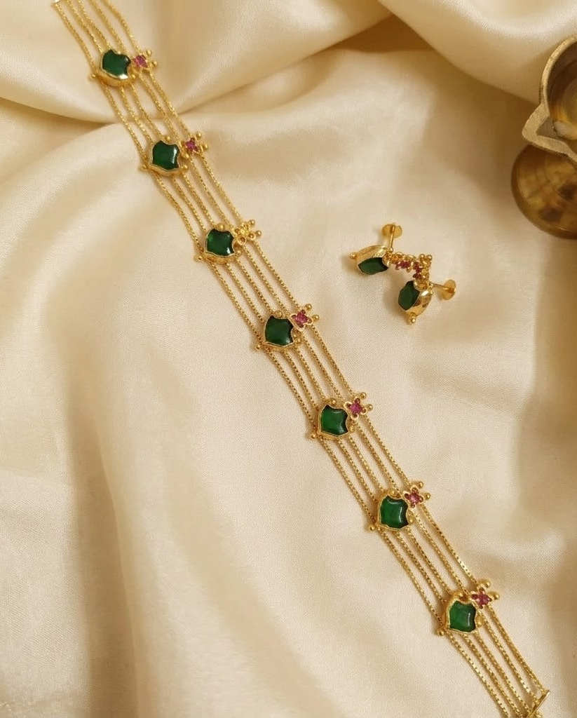Choker - Palakka green