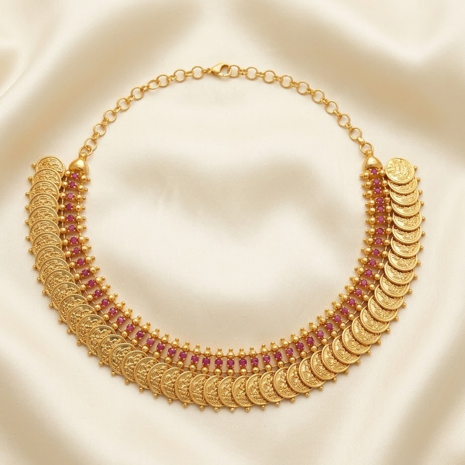 Kasu Coin mala necklace