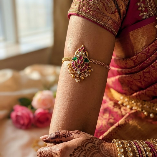 Jadau Kundan armlet