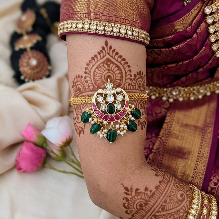 Jadau Kundan armlet
