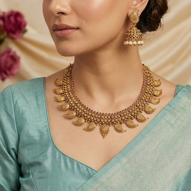 Paisley necklace