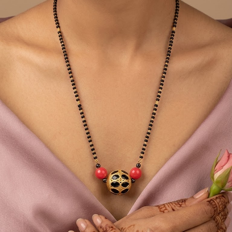 Jadau mangalsutra