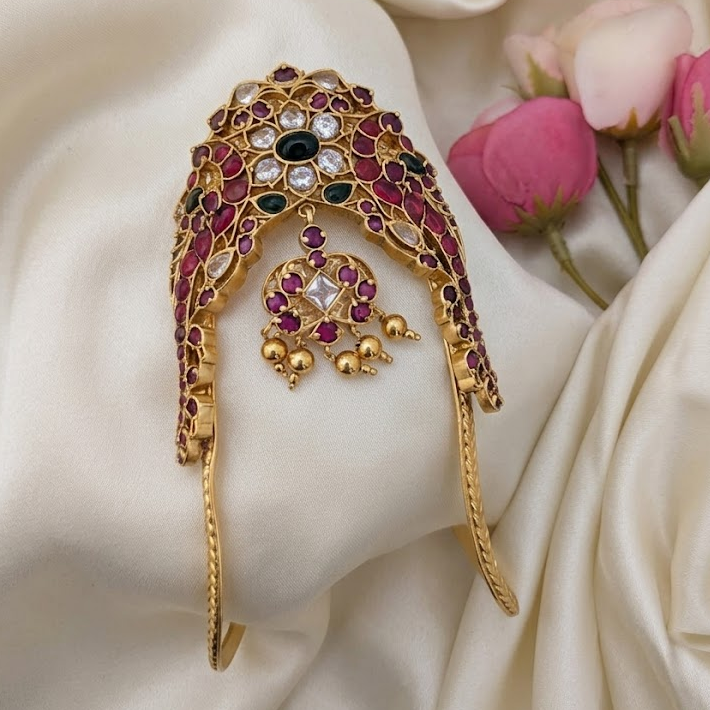 Kemp peacock design bridal Vanki