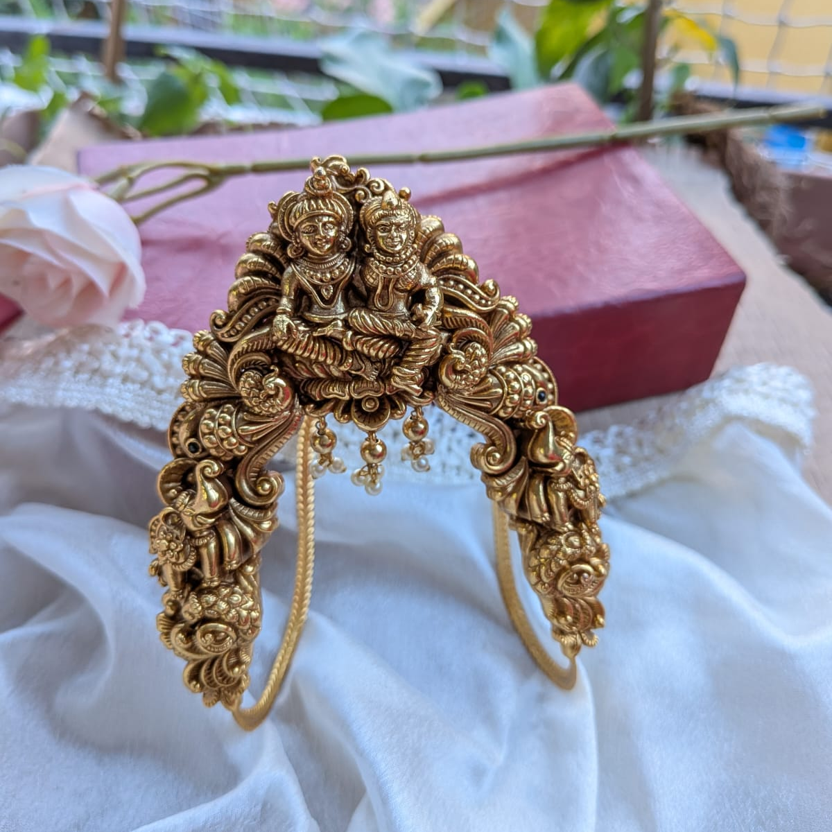 Nakshi Work Bridal Vanki / Armlet / Bajuband