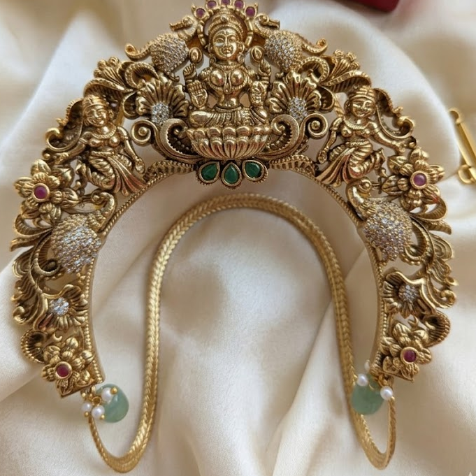 Lakshmi design Nakshi work armlet BajuBand/ Vanki