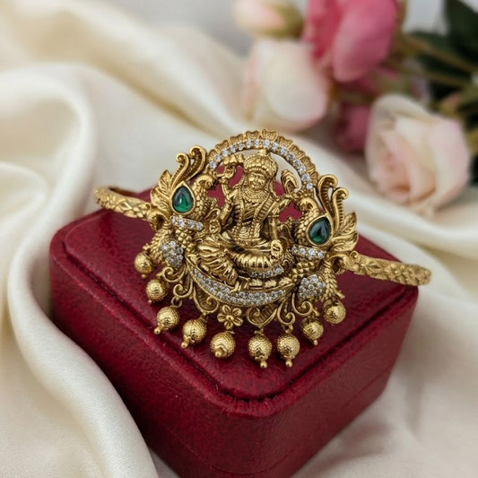 Nakshi work lakshmi design armlet / Bajuband / Vanki