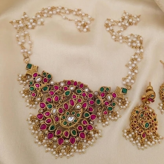 Jadau Kundan bridal choker