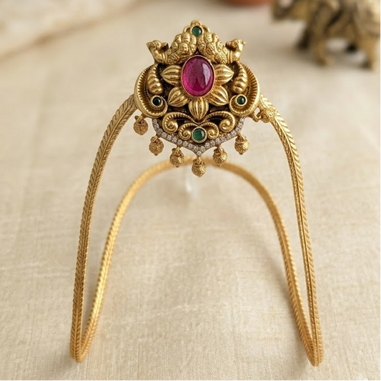 Nakshi work Non-idol floral armlet/Bajuband/Vanki